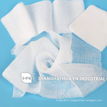 100% Cotton Absorbent gauze swab / sterile gauze pads with X-ray